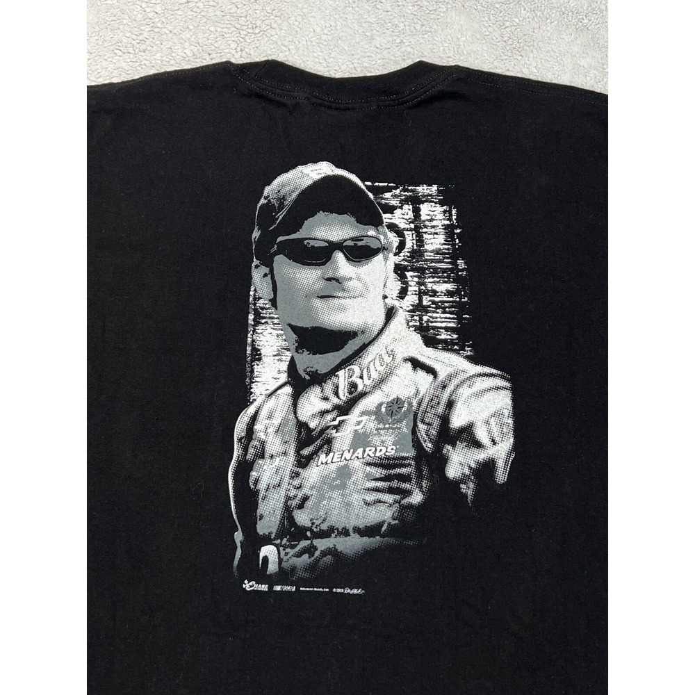 Chase Authentics T-Shirt Mens XL Black Dale Earnhardt Jr 2005 NASCAR